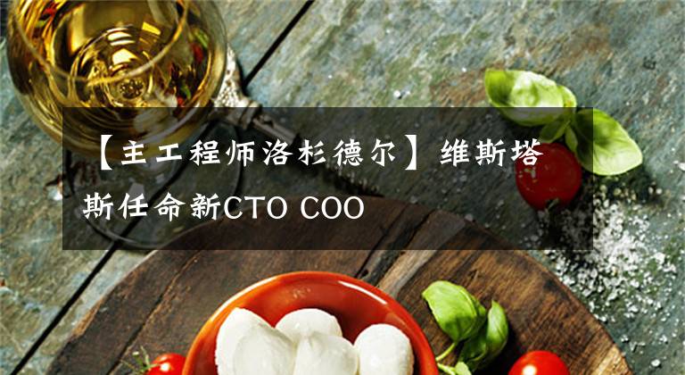 【主工程師洛杉德爾】維斯塔斯任命新CTO COO