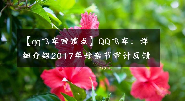 【qq飛車回饋點(diǎn)】QQ飛車：詳細(xì)介紹2017年母親節(jié)審計(jì)反饋9000分券免費(fèi)行使情況。