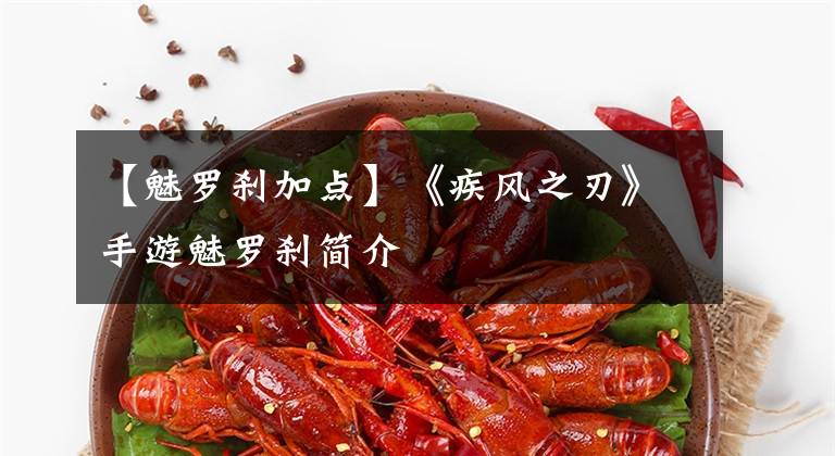 【魅羅剎加點(diǎn)】《疾風(fēng)之刃》手游魅羅剎簡(jiǎn)介