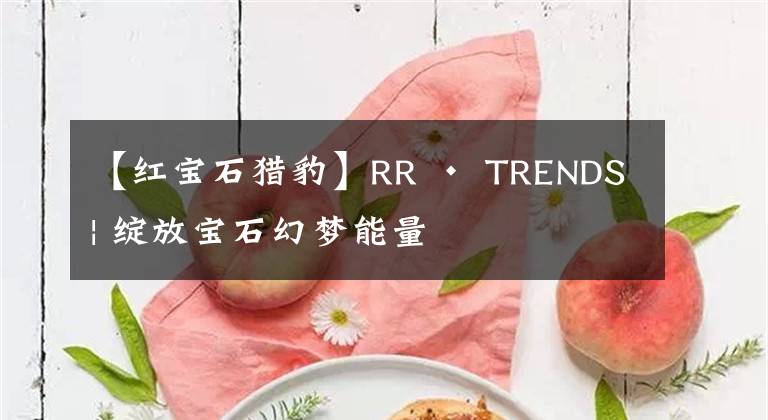 【紅寶石獵豹】RR · TRENDS | 綻放寶石幻夢能量