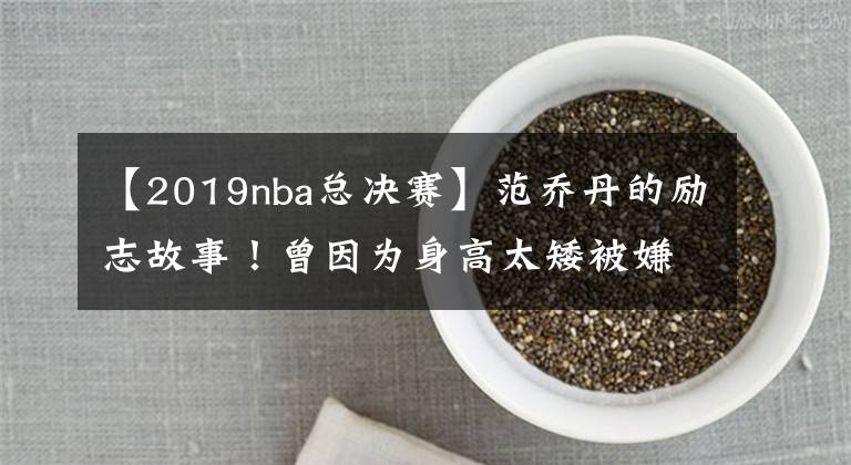 【2019nba總決賽】范喬丹的勵(lì)志故事！曾因?yàn)樯砀咛幌訔墸鍤q爸爸就發(fā)生意外