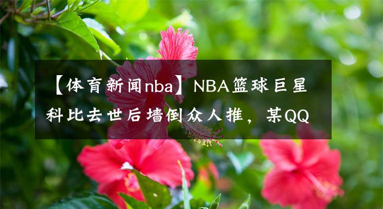 【體育新聞nba】NBA籃球巨星科比去世后墻倒眾人推，某QQ群里居然有人公然辱罵科比