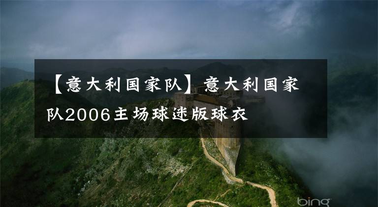 【意大利國家隊(duì)】意大利國家隊(duì)2006主場球迷版球衣