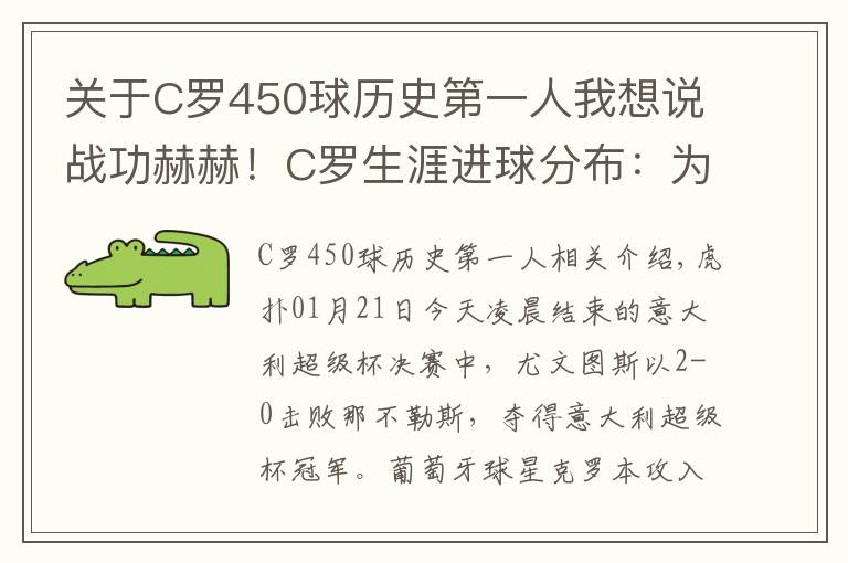 關(guān)于C羅450球歷史第一人我想說戰(zhàn)功赫赫！C羅生涯進(jìn)球分布：為皇馬攻入450球，曼聯(lián)118球