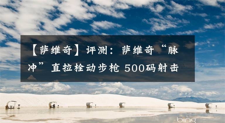 【薩維奇】評(píng)測(cè)：薩維奇“脈沖”直拉栓動(dòng)步槍 500碼射擊精度達(dá)到0.27 MOA