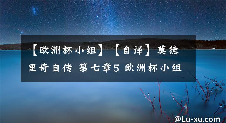 【歐洲杯小組】【自譯】莫德里奇自傳 第七章5 歐洲杯小組賽（上）