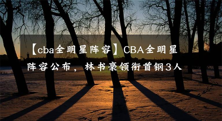 【cba全明星陣容】CBA全明星陣容公布，林書豪領(lǐng)銜首鋼3人入選