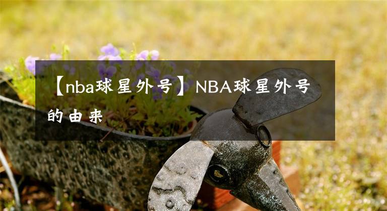 【nba球星外號(hào)】NBA球星外號(hào)的由來