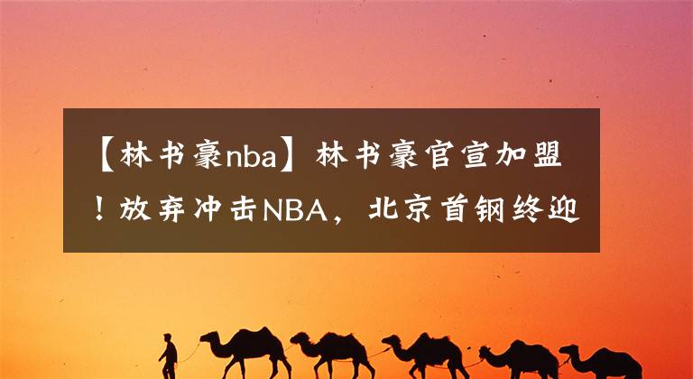 【林書豪nba】林書豪官宣加盟！放棄沖擊NBA，北京首鋼終迎回爭冠強援