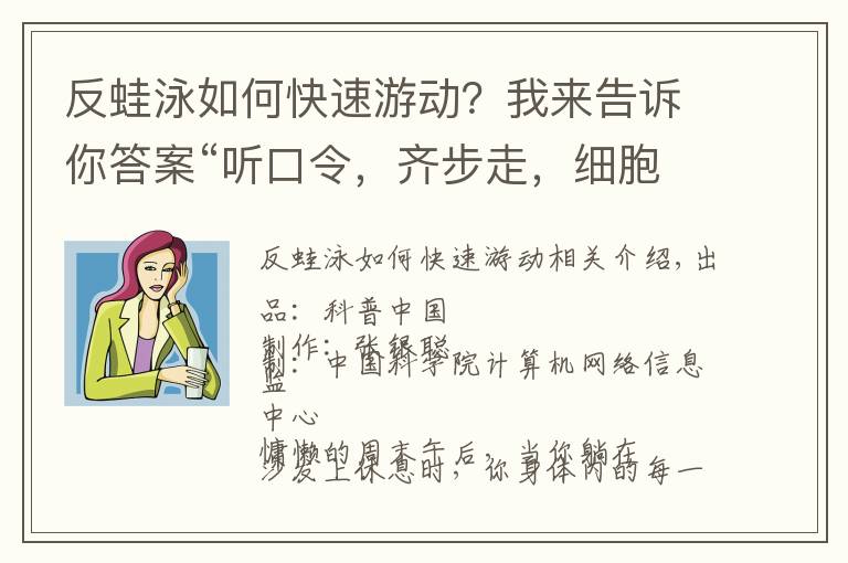 反蛙泳如何快速游動？我來告訴你答案“聽口令，齊步走，細胞干活去”