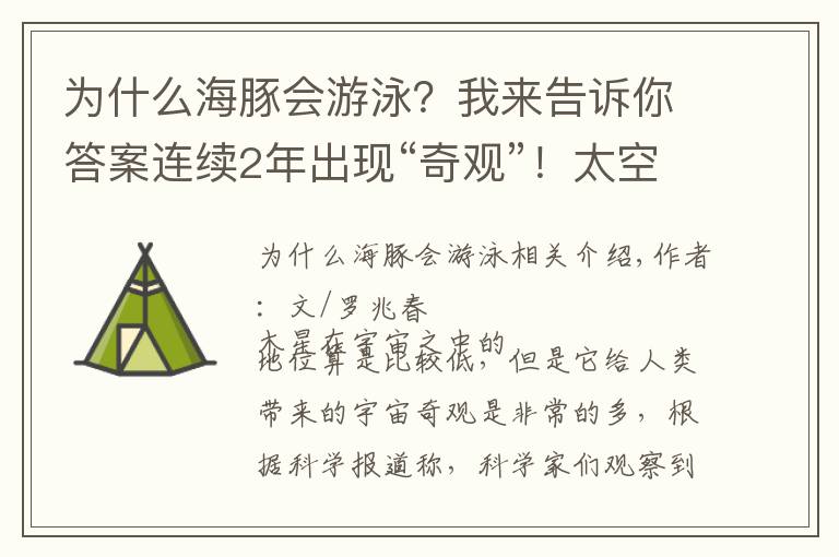 為什么海豚會(huì)游泳？我來(lái)告訴你答案連續(xù)2年出現(xiàn)“奇觀”！太空船發(fā)現(xiàn)一只海豚在木星上“游泳”