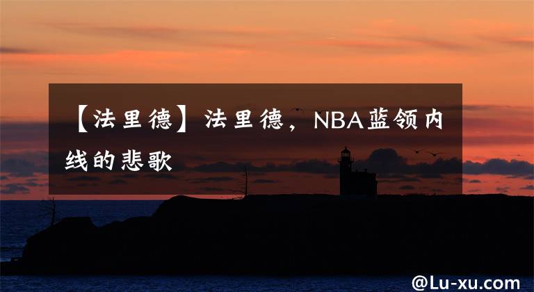 【法里德】法里德，NBA藍(lán)領(lǐng)內(nèi)線的悲歌