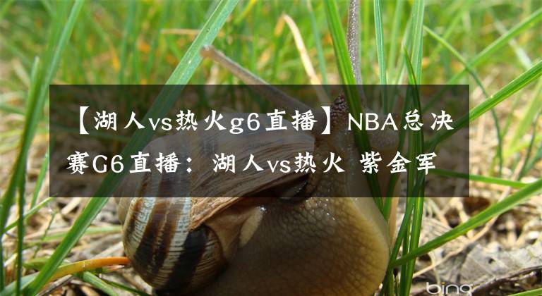 【湖人vs熱火g6直播】NBA總決賽G6直播：湖人vs熱火 紫金軍迅速調(diào)整拒絕搶七勢奪總冠軍