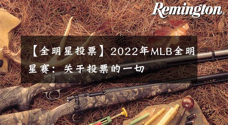 【全明星投票】2022年MLB全明星賽：關于投票的一切