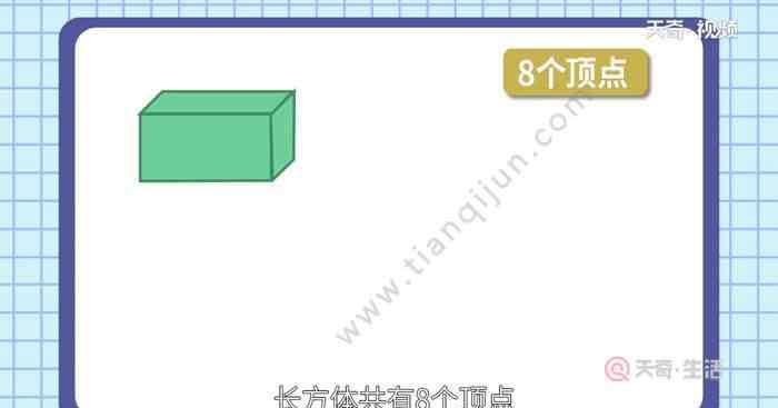 長方體有多少個(gè)頂點(diǎn) 長方體有多少個(gè)頂點(diǎn) 長方體的頂點(diǎn)有多少個(gè)