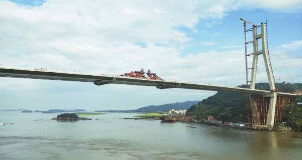 長門炮臺 騰江巨龍連海平——寫在福州長門特大橋通車之際