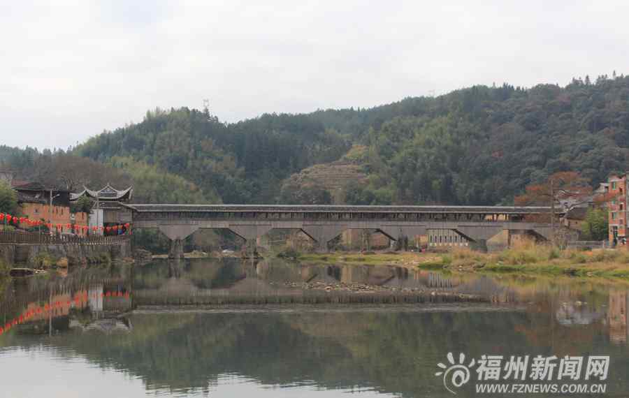 屏南萬安橋 寧德屏南萬安橋：廊橋故里 青綠鄉(xiāng)愁