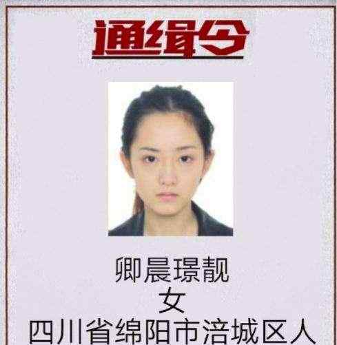 卿晨景靚姓什么 高顏值女嫌犯被通緝卻意外火了！卿晨璟靚資料被扒做了什么被通緝