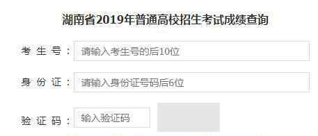  湖南招生考試信息港：2019年湖南高考成績(jī)查詢(xún)?nèi)肟冢ㄕ介_(kāi)通）