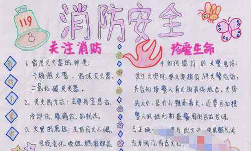 消防手抄報圖片大全 小學(xué)生消防安全手抄報圖片大全