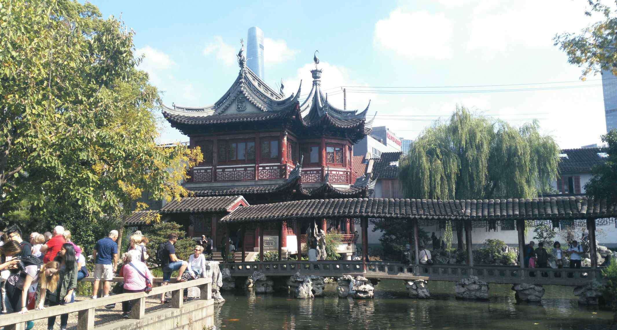 上海萬花樓 上海四大古典園林之一 一一豫園