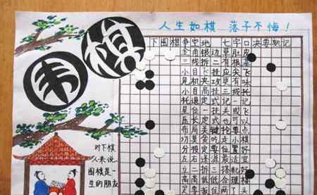 圍棋圖片 圍棋手抄報(bào)圖片大全