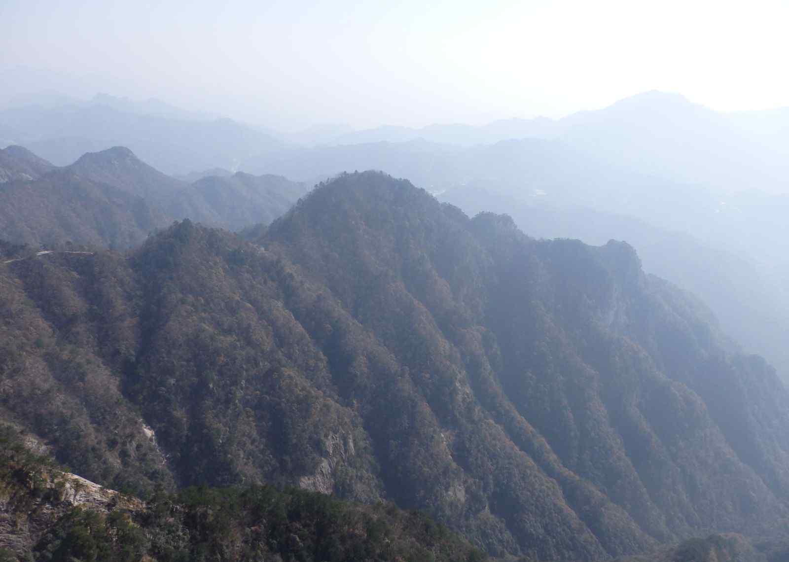 美麗的岳西 美麗的岳西明堂山