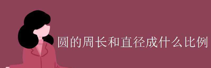 圓的周長和半徑成什么比例 圓的周長和直徑成什么比例