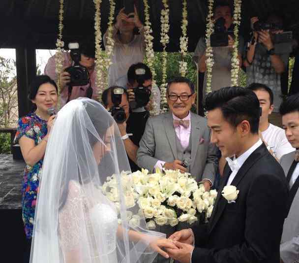 楊冪結(jié)婚照 楊冪劉愷威結(jié)婚照 金童玉女羨煞旁人