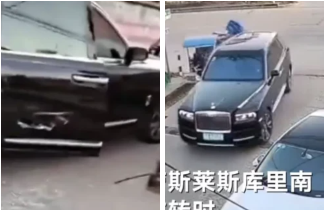 三輪車(chē)撞上700多萬(wàn)元?jiǎng)谒谷R斯 維修金額到底有多高