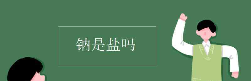 氯化鈉是鹽嗎 鈉是鹽嗎