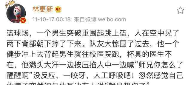 耽美小甜文 林更新竟然寫過同文人 隨便一寫就是耽美小甜文！不愧是九億少女的夢