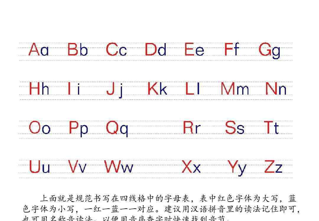 漢語拼音字母歌口訣 漢語拼音字母歌&音序查字法