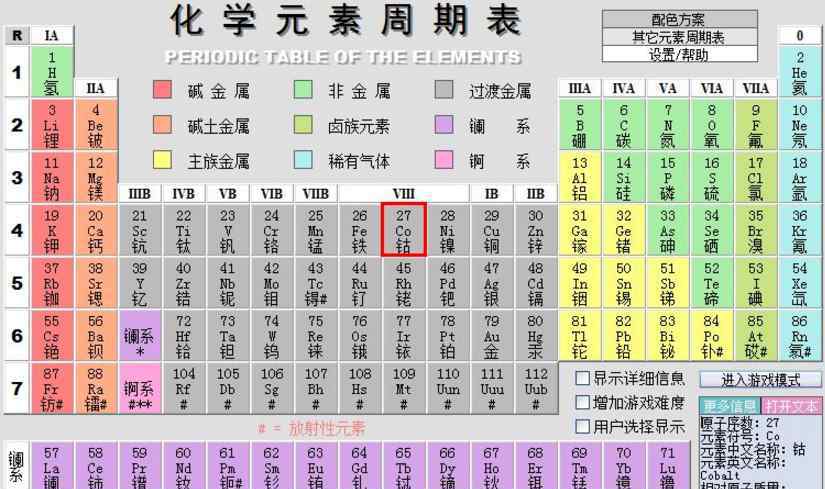 碲怎么讀 元素周期表字母符號讀音順口溜