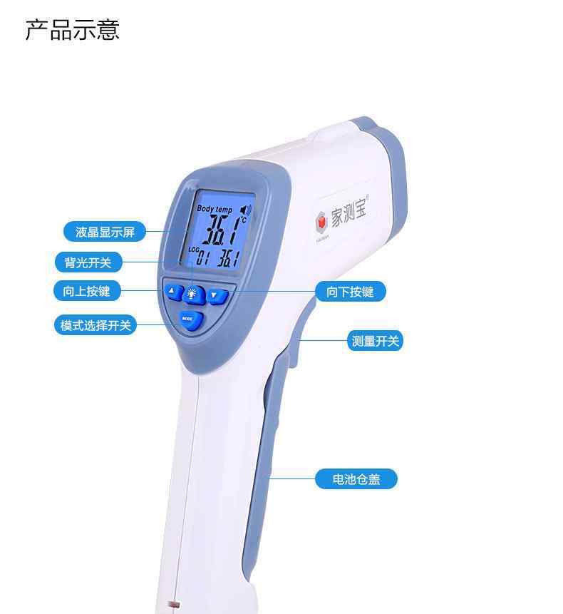 體溫槍的正確使用方法 紅外體溫槍使用方法及注意事項