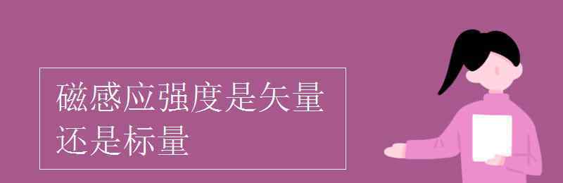 電場(chǎng)強(qiáng)度是矢量還是標(biāo)量 磁感應(yīng)強(qiáng)度是矢量還是標(biāo)量