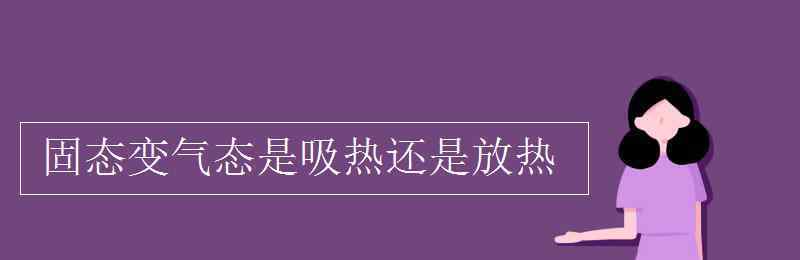 液化是吸熱還是放熱 固態(tài)變氣態(tài)是吸熱還是放熱