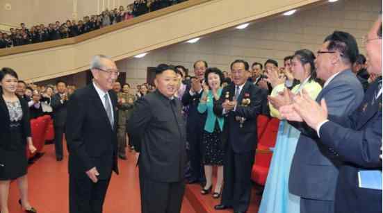 朝鮮金雪美 朝鮮牡丹峰樂團成員創(chuàng)作佳 獲印金正日名字手表