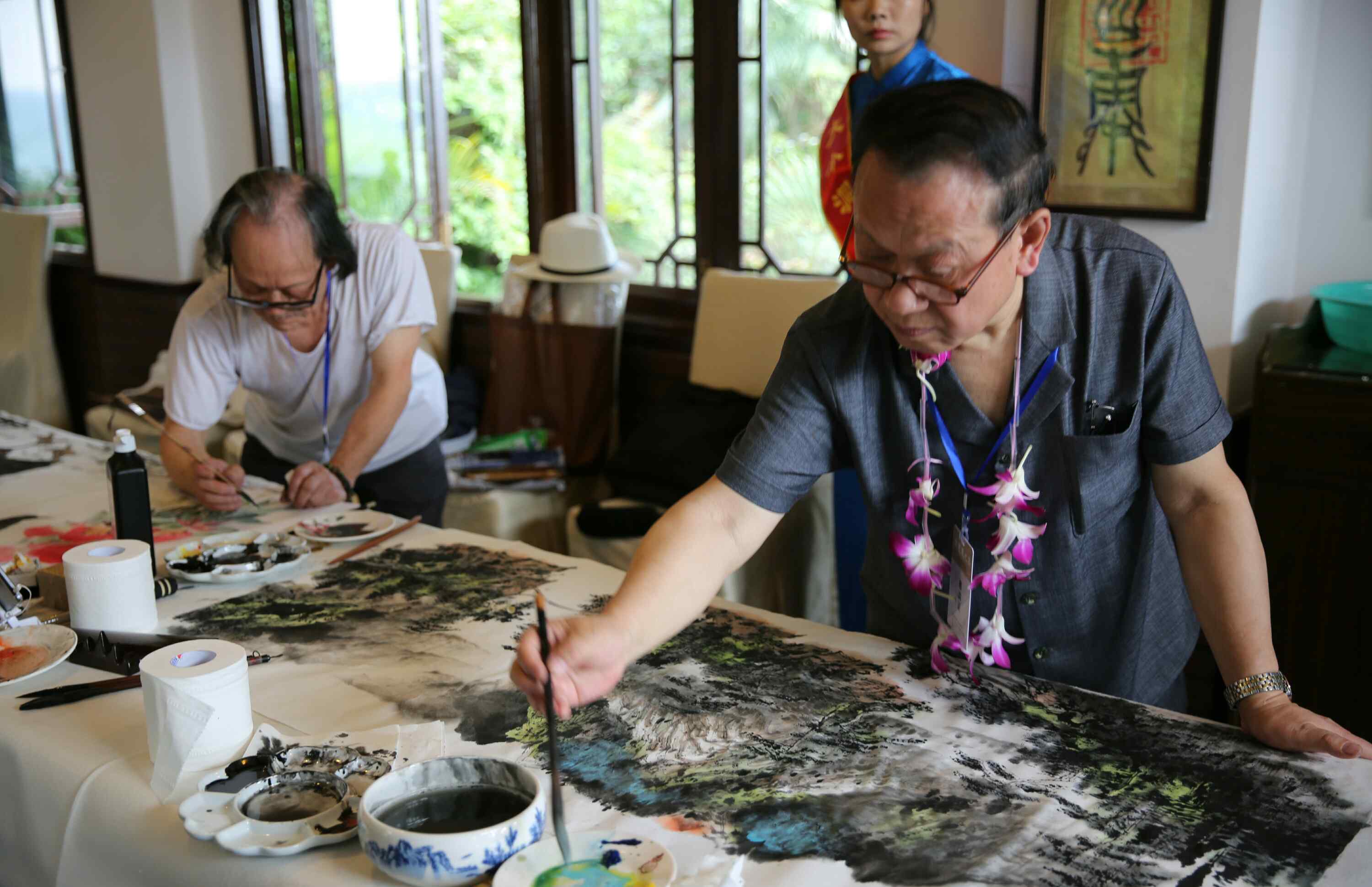 羊慧明 酔墨得天趣 明心見(jiàn)真性--巴蜀畫(huà)派藝術(shù)實(shí)力派山水畫(huà)家陳大醉運(yùn)光作品賞析