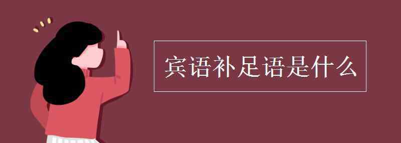 賓語補(bǔ)足語 賓語補(bǔ)足語是什么