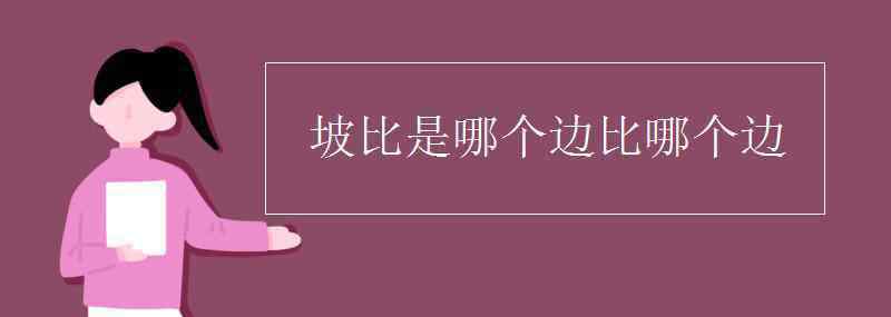 坡角 坡比是哪個邊比哪個邊