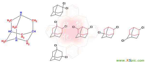 金剛烷的二氯代物 金剛烷的二氯代物有幾種