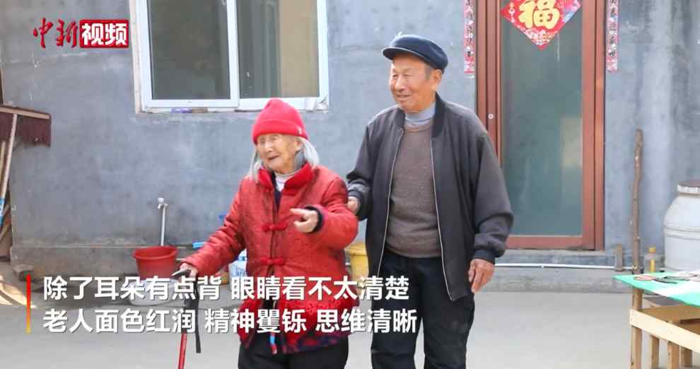 “我老了娘還在” 85歲兒子給111歲媽喂水果 網(wǎng)友感嘆：太羨慕！