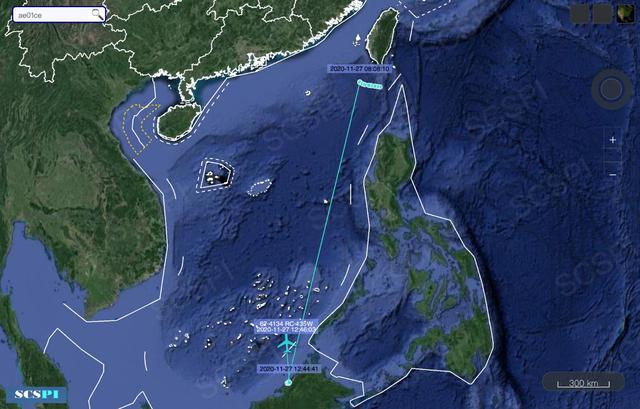 美偵察機(jī)前往南海、東海偵察 最近距離浙江海岸約39海里