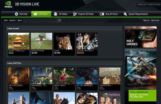 3d社區(qū) NVIDIA在CES推出首個3D立體幻鏡社區(qū)
