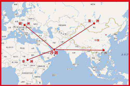 波斯灣地圖 迪拜在地圖上的位置，波斯灣霍爾木茲海峽內(nèi)灣的咽喉地帶！