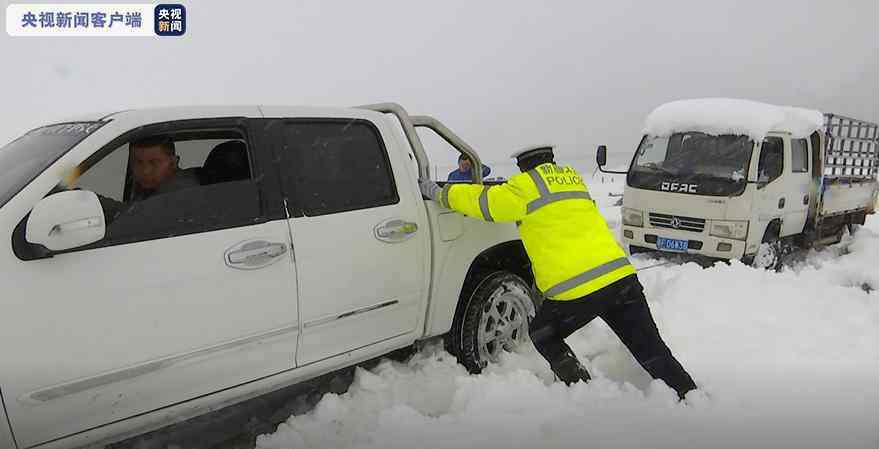 新疆大雪 突降大雪！新疆特克斯400多名游客滯留，近500頭只牲畜受凍死亡