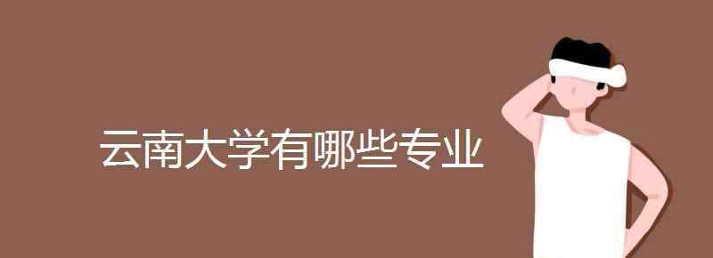 云南大學(xué)專業(yè) 云南大學(xué)有哪些專業(yè)