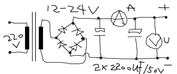 12v24v充電機說明書 12v 24v充電器的電流表喝電壓表怎么接啊?最好有接線圖,太著急了