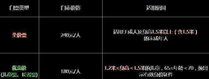 方特歡樂世界門票 2018嘉峪關(guān)方特歡樂世界門票價格+優(yōu)惠政策+年卡